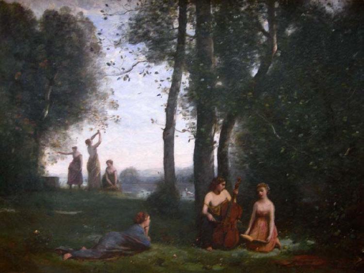 Jean-Baptiste Camille Corot Le concert champetre